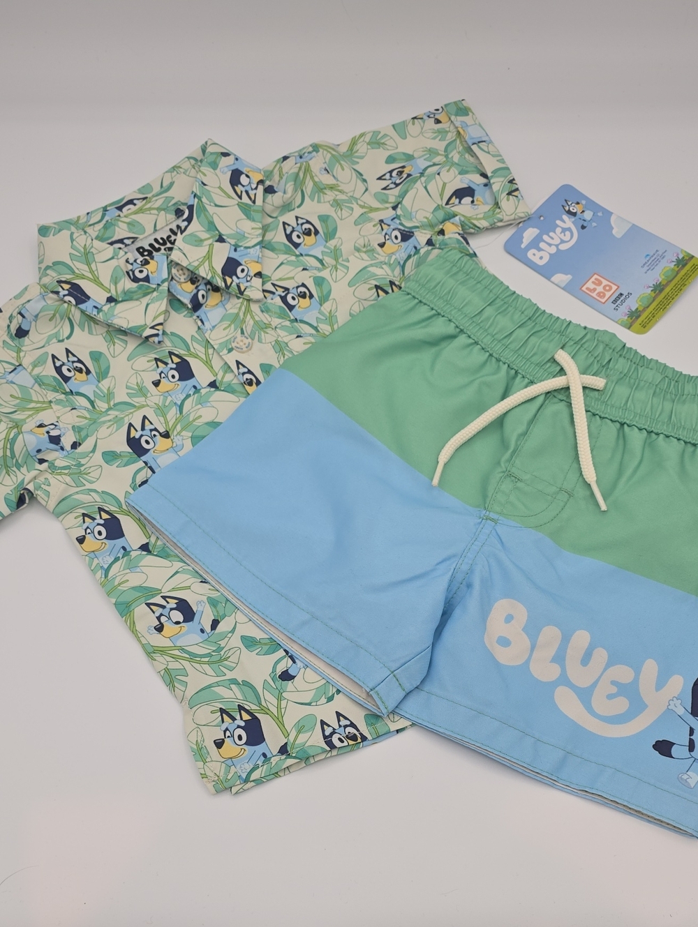 Bluey Baby Boys 2 Piece Swim Set 12 Months